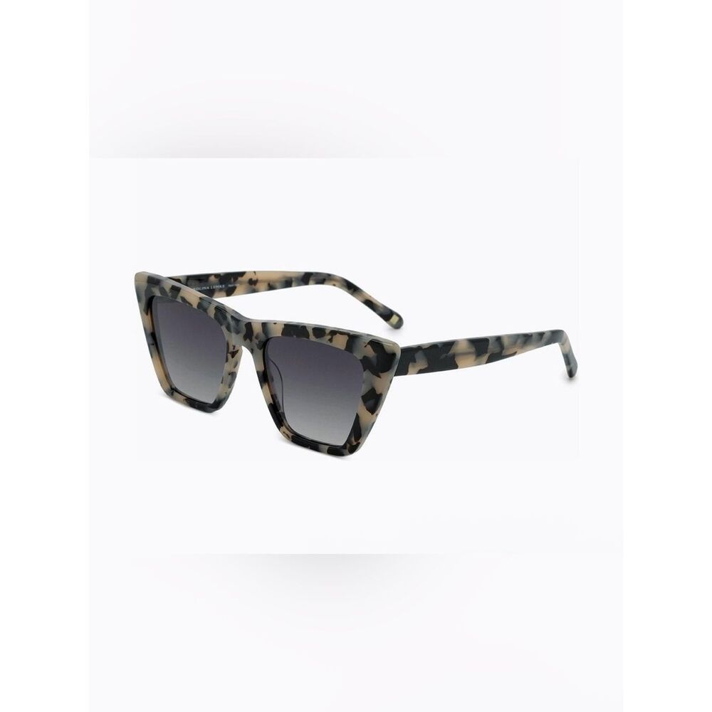 Tortoiseshell Cat-Eye Sunglasses in Beige & Black - Unbranded - CL9001-05